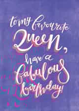LGBT LGBTQ Birthday Card 20897 created by Feisty Letters
