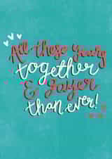 Anniversary Queer Card 46057 created by Feisty Letters