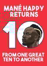 mane happy Christmas Card 7627 created by Proper Gander Design