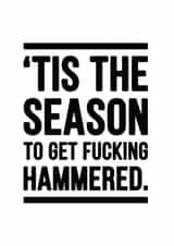 tis season Christmas Card 41701 created by YOUR NAN.