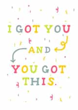 motivational motivation Just because Card 15690 created by Carla Letters
