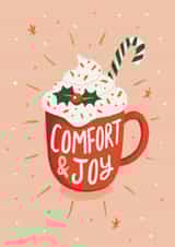 comfort joy Christmas Card 18577 created by Rock Paper Scissors
