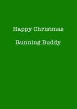running running card Card 36803 created by Running Cards UK
