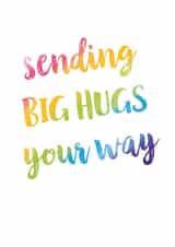 Sending Big Thinking of you Card 20839 created by 1103 co