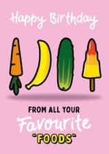 Happy Birthday Card 38347 created by Mr Muir