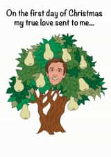 funny alan partridge Christmas Card 20916 created by Doodles by Fish