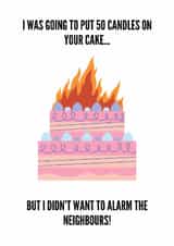 50 50th Birthday Card 16355 created by @Payne Designs