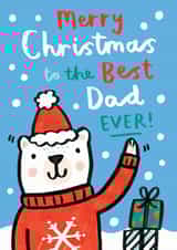 bear best Christmas Card 18306 created by Jenny Seddon
