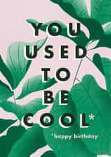 You Used Birthday Card 32193 created by Paper Pipit