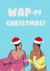 Cardi b Celebrity Christmas Card 41616 created by @sammie.illustrates