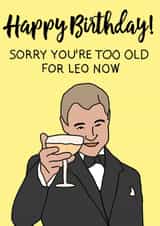 leo leonard dicaprio Card 34141 created by Too Far Flora