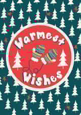 mittens warm Christmas Card 42420 created by Ryann Scrafford