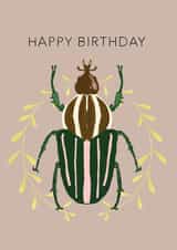 beetle bugs Birthday Card 20938 created by Art Joyeux