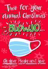 blowjob blowjo Christmas Card 42585 created by Fergi
