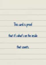 typography This Just because Card 6846 created by The Happy Bee