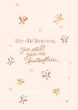 butterflies anniversary Card 45711 created by Nicky Laatz