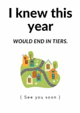 tiers pun New Year Card 32589 created by Little Niknak's