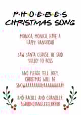 phoebe buffay phoebe buffay card Card 42266 created by Graphic Print Company