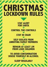 rules cv2020 Christmas Card 40875 created by Peter De Wreede