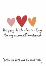 Valentine’s Day Husband Valentines Day Card 17789 created by Rosie Johnson Illustrates