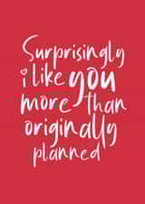 Valentine's Day Card for the One You Really Like created by Blue Belle Creations