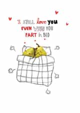 love pear Valentines Day Card 14926 created by Quitting Hollywood