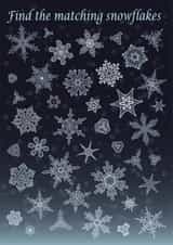 Christmas Snowflake Card 46147 created by Duncan Carty