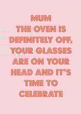 Mum, let's party created by Nicola Jo