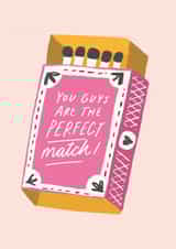 match couple Engagement & Marriage Card 20698 created by Nicky Laatz