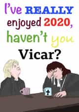 Vicar of Dibley Film/TV/Netflix Christmas Card 44859 created by Frankie & Eric