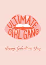 Ultimate Girl Gang Galentine’s Card created by Nicki O'Donoghue Studio