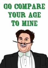 go compare age Birthday Card 18936 created by Doublea