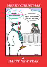 carrot boner New Year Card 46477 created by Graham Cammillare