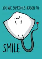 send a smile fish Love & Friendship Card 46485 created by Janina Vigurs