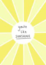 sunshine sun Just because Card 17755 created by Jessica Rachel Sharp