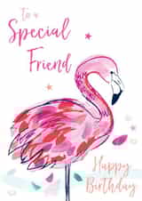 flamingo Animals Birthday Card 9588 created by Katie Phythian Design