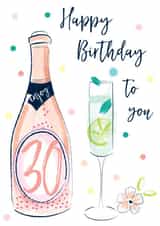 30th 30 Birthday Card 9591 created by Katie Phythian Design