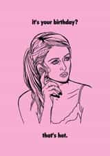 paris hilton Celebrity Birthday Card 46513 created by Bad Lines