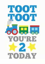 2 Today Train Card created by Tangerine Lamp