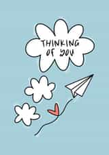 Thinking Of You Card created by Muses & May 