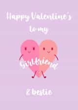 cute girlfriend Valentines Day Card 17645 created by Zoe Shepherd