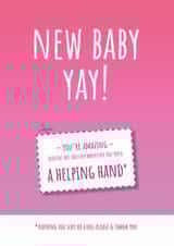 kindness voucher New Baby Card 13053 created by Lisa Jestico
