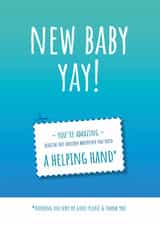 kindness voucher New Baby Card 13054 created by Lisa Jestico