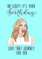 schitts creek Birthday Card 15326 created by The Amyverse