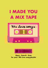 90s love songs mix tape created by Get The Party Crafted