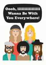 Oh I Wanna Be With You Everywhere - Valentines Card created by Studio Boketto