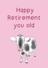 old illustration Retirement Card 12978 created by DawnOfTheDom