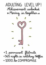 Moving in Together New Home Card created by FROGGIE & ROSBIF