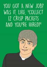 12 Film/TV/Netflix New Job Card 37668 created by Smudge & Splash