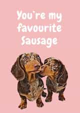 favourite animals Valentines Day Card 20655 created by Studio Woof